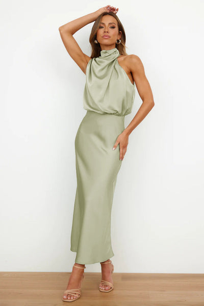 Victoire | Robe longue dos nu