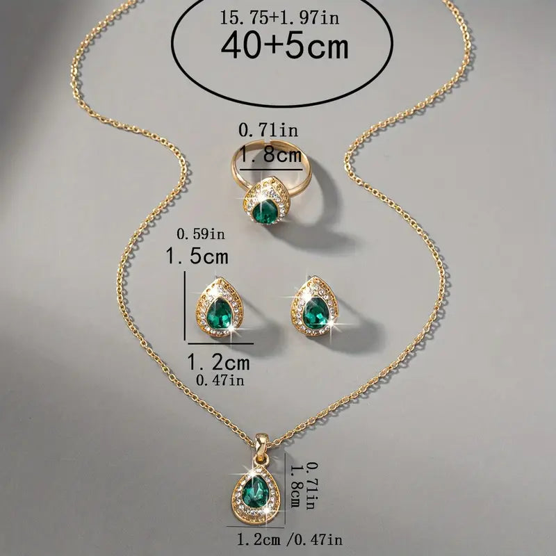 Camille™ | Parure Bijoux Or Premium