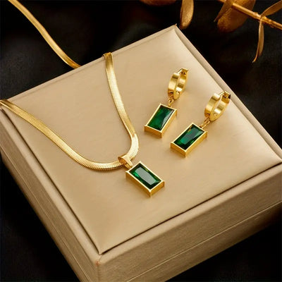 Éléonore™ | Parure Bijoux Or Premium