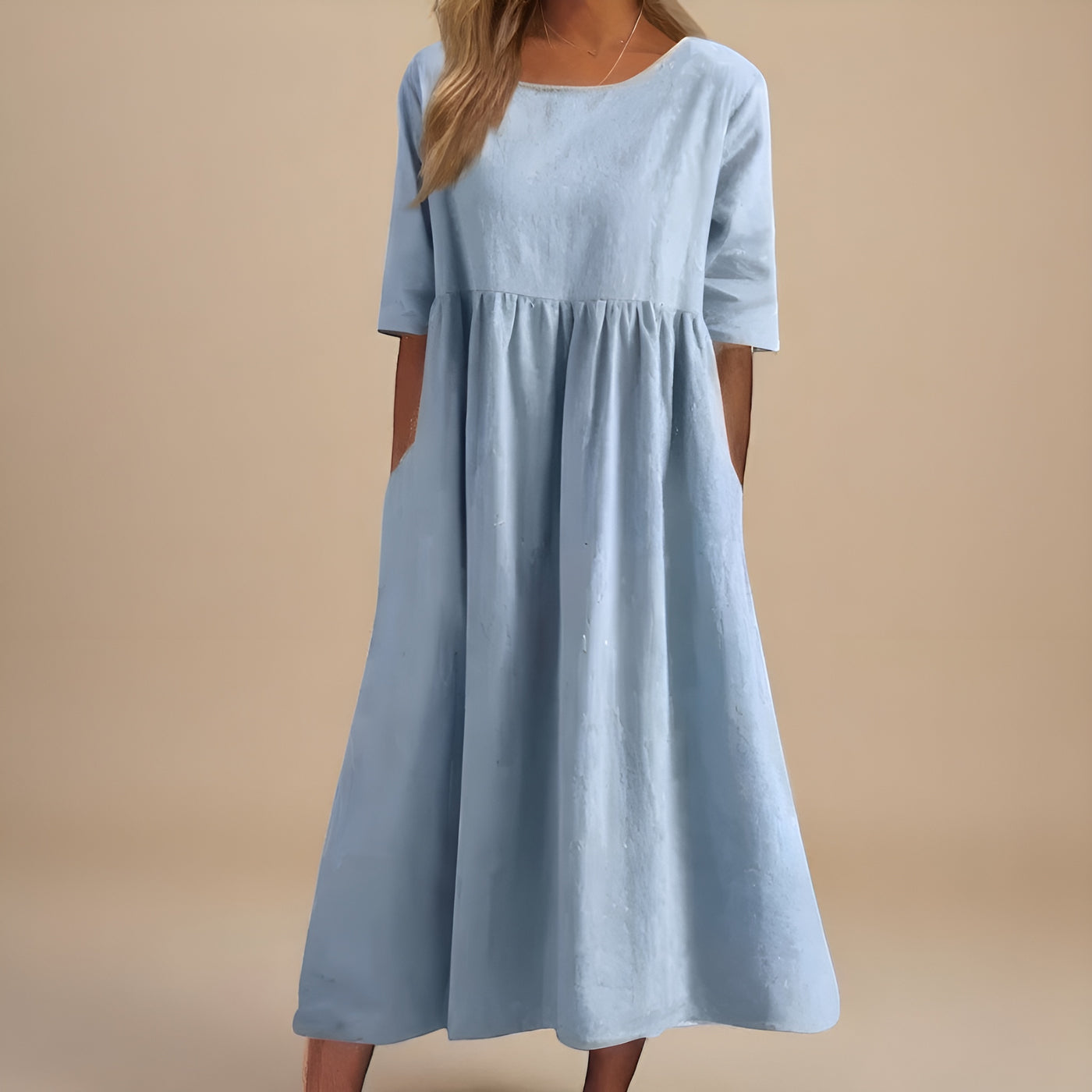 Isabelle™ | Robe en Coton Flatteuse