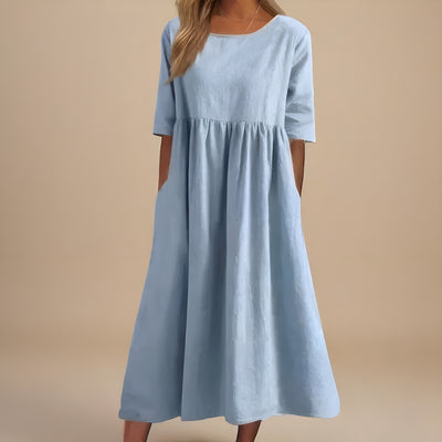 Isabelle™ | Robe en Coton Flatteuse