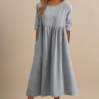 Isabelle™ | Robe en Coton Flatteuse