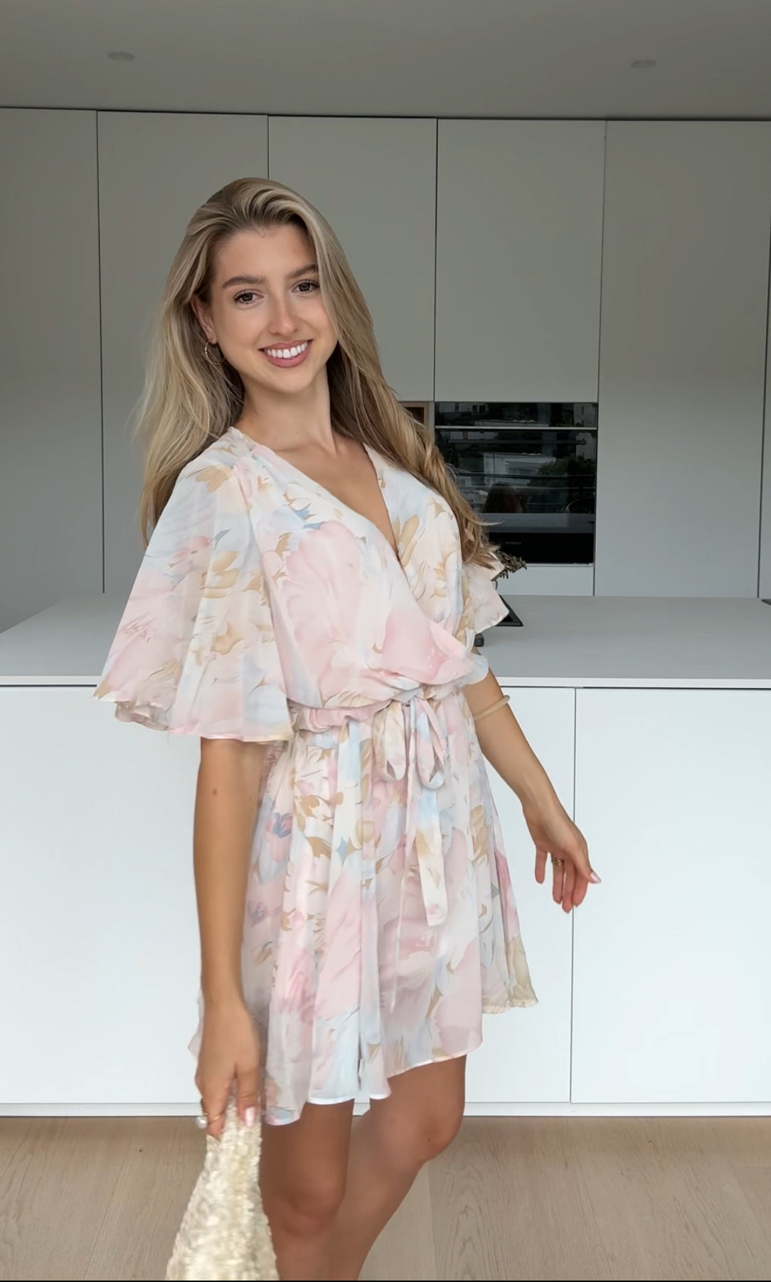 Florence™ | Robe Mini à Motifs Floraux