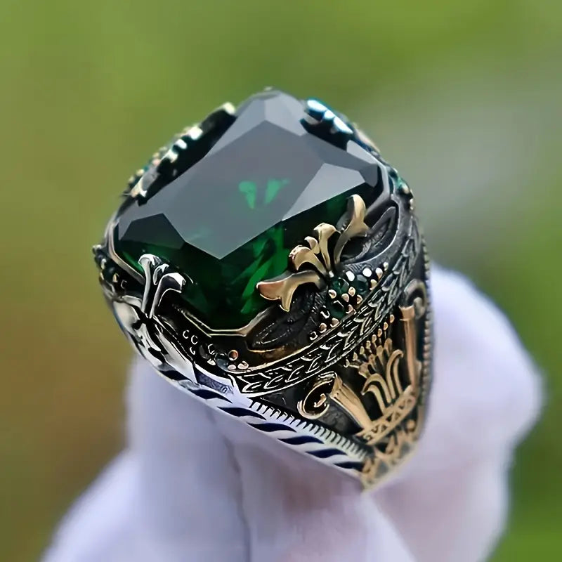 Vanessa™ | Bague Premium Verte