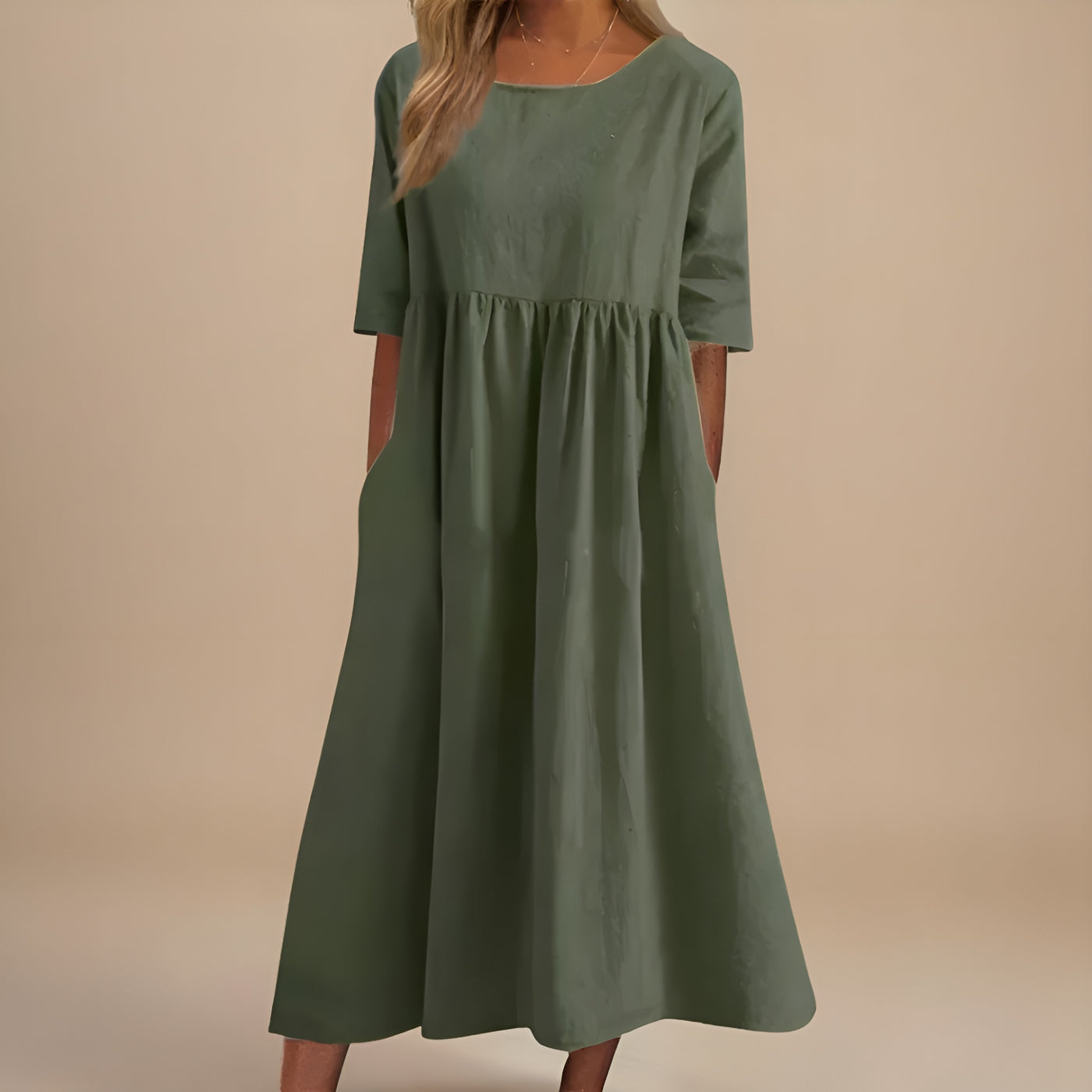 Isabelle™ | Robe en Coton Flatteuse