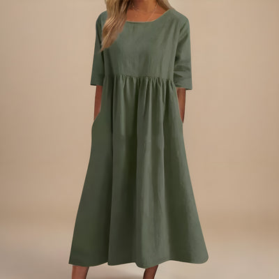 Isabelle™ | Robe en Coton Flatteuse