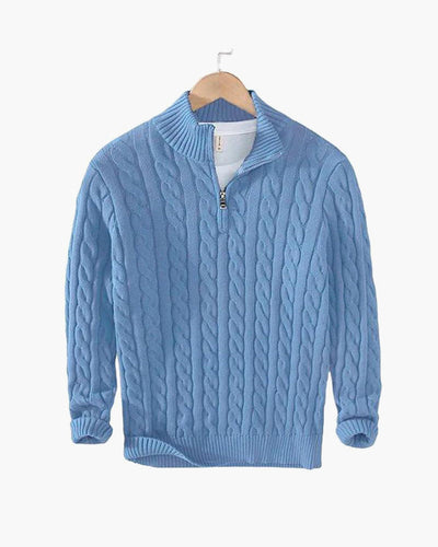 Lucien™ | Pull Torsadé Zippé