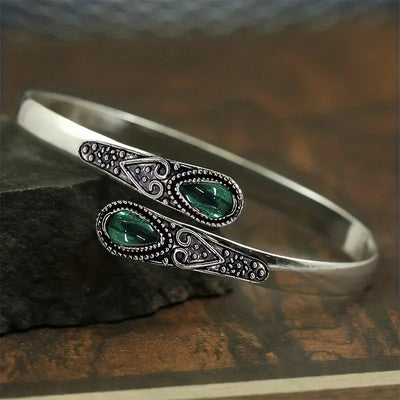 Séraphine™ | Bracelet Or Blanc Premium
