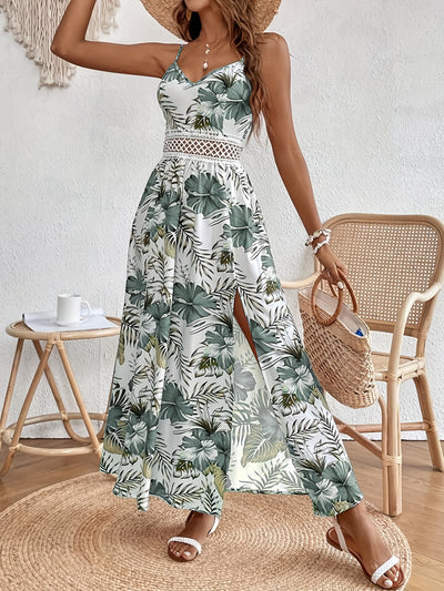 Karine | Robe élégante à imprimé floral
