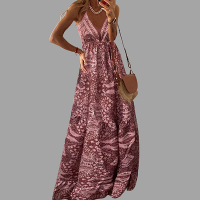 Poméline | Robe longue bohème au style estival