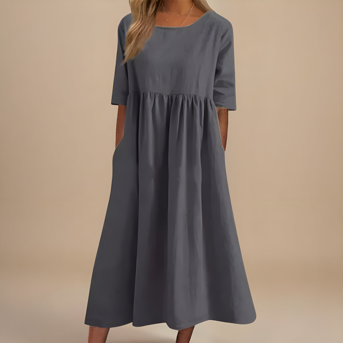 Isabelle™ | Robe en Coton Flatteuse
