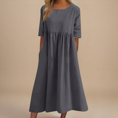 Isabelle™ | Robe en Coton Flatteuse