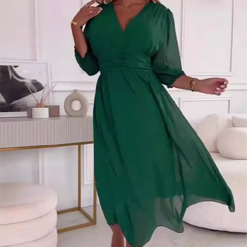 Rachel | Robe légère en mousseline pour femme