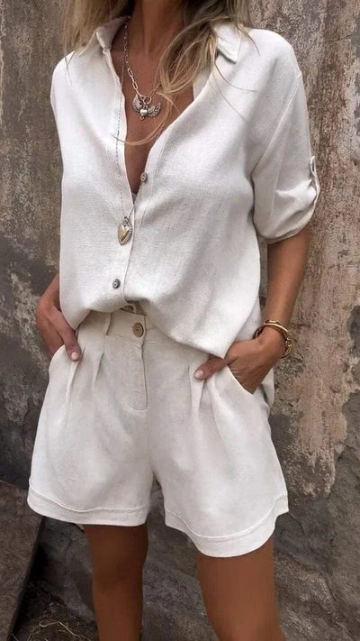 Églantine™ | L'ENSEMBLE EN LIN AÉRÉ