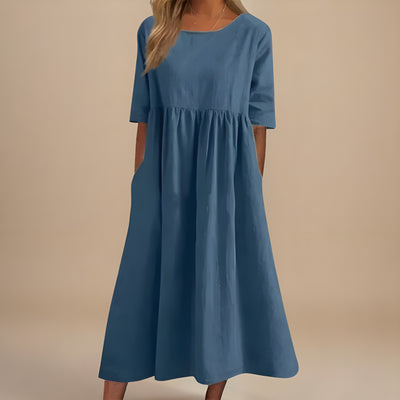 Isabelle™ | Robe en Coton Flatteuse