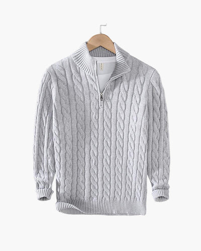 Lucien™ | Pull Torsadé Zippé