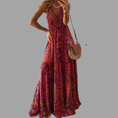 Poméline | Robe longue bohème au style estival
