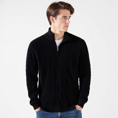 Lucien™ | Pull Torsadé Zippé