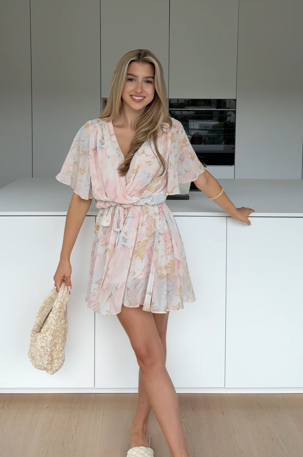 Florence™ | Robe Mini à Motifs Floraux