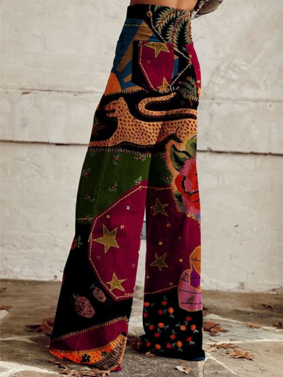 Aurélie - Pantalon Boho Vintage