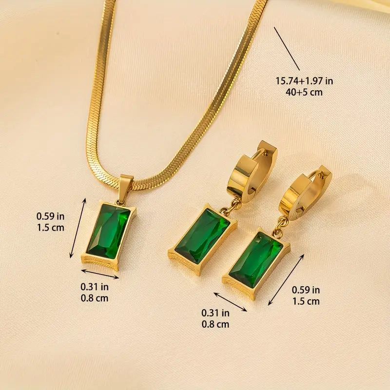 Éléonore™ | Parure Bijoux Or Premium