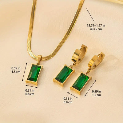Éléonore™ | Parure Bijoux Or Premium