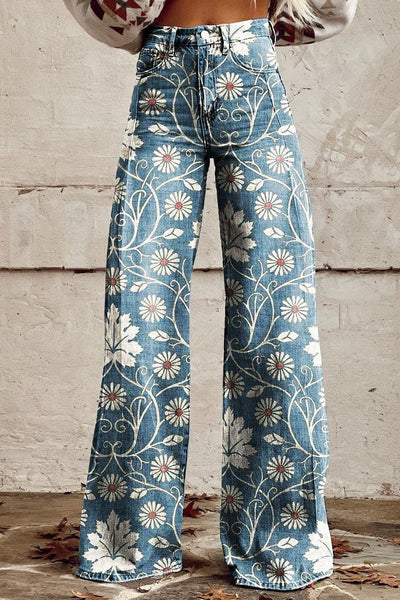 Adeline - Pantalon bohème chic emblématique