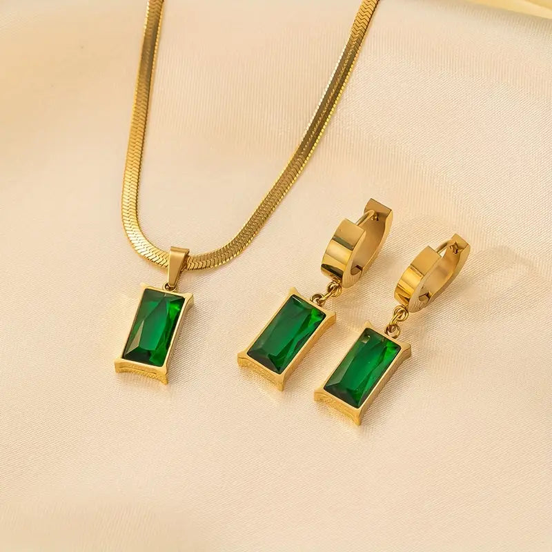 Éléonore™ | Parure Bijoux Or Premium
