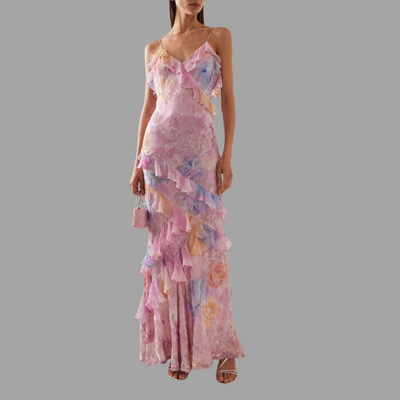 Yvette | Robe longue sans manches élégante