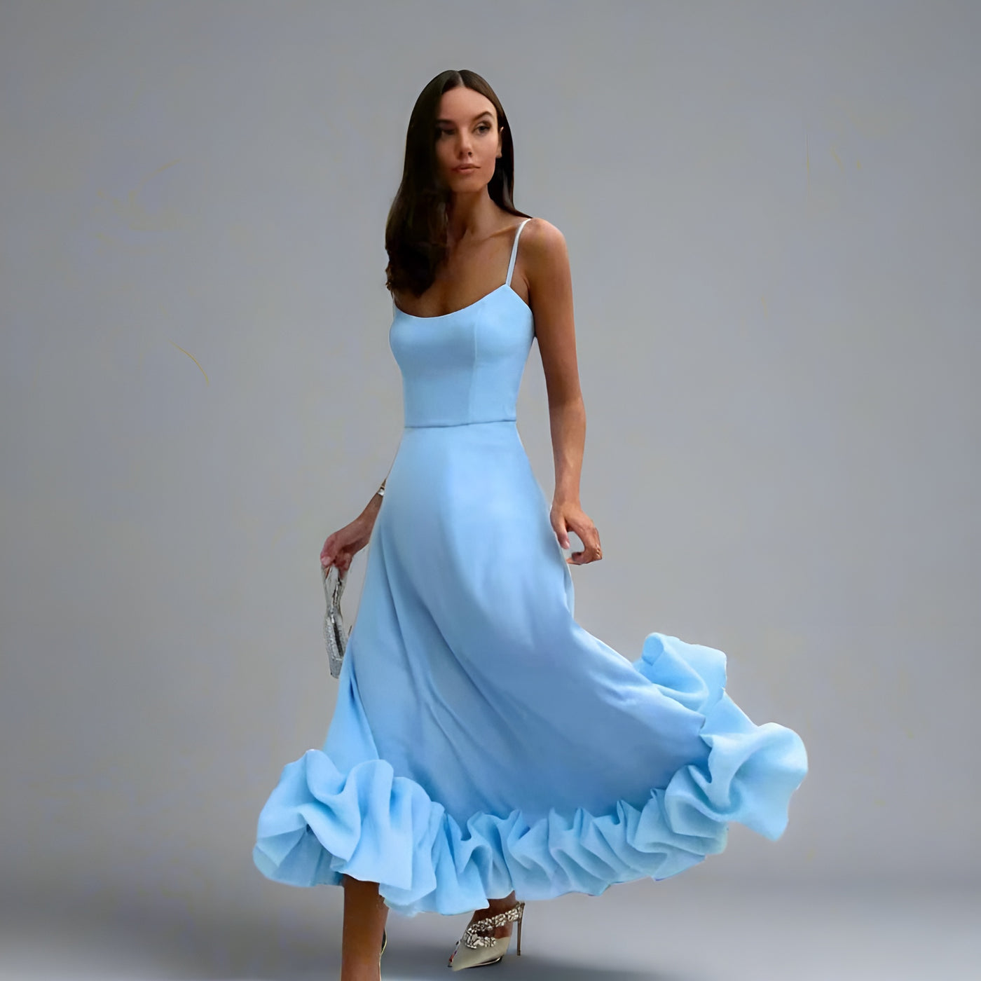 Fantine | Robe midi élégante et légère