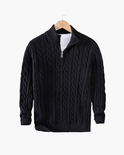 Lucien™ | Pull Torsadé Zippé