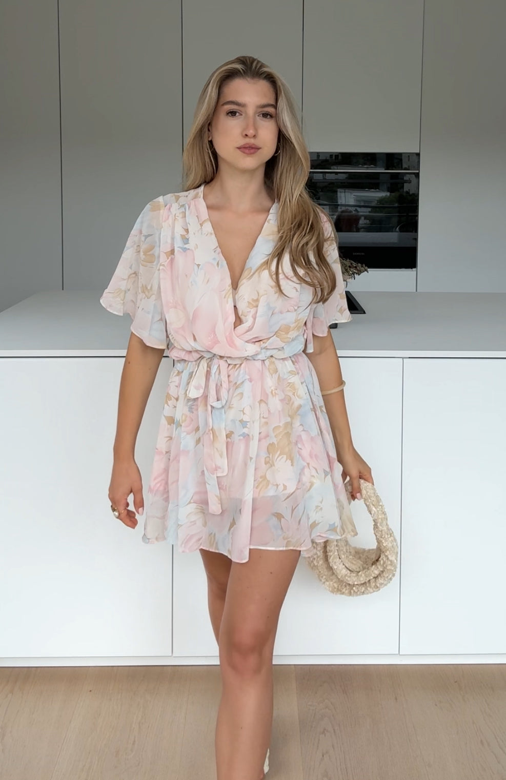 Florence™ | Robe Mini à Motifs Floraux