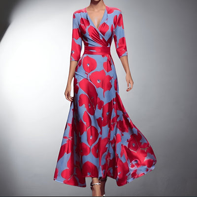 Eva™ | Robe florale classique