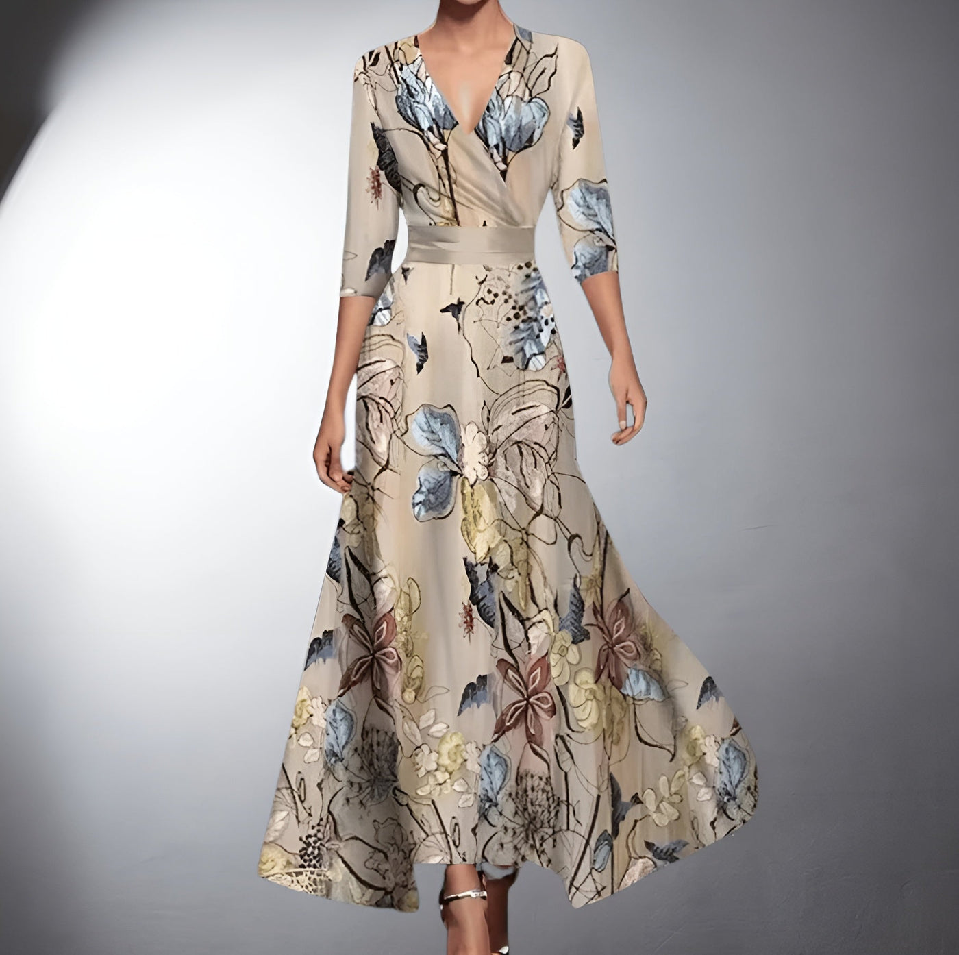 Eva™ | Robe florale classique