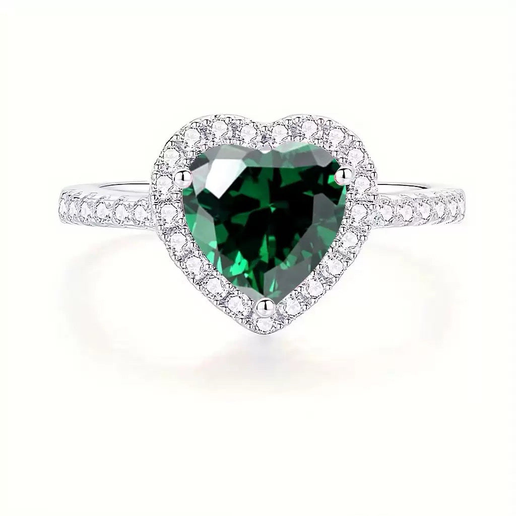 Louise™ | Bague Premium Or Blanc