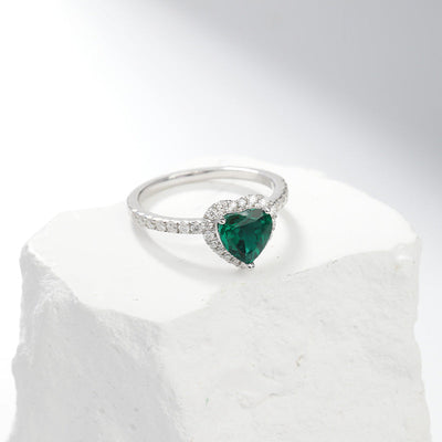 Louise™ | Bague Premium Or Blanc