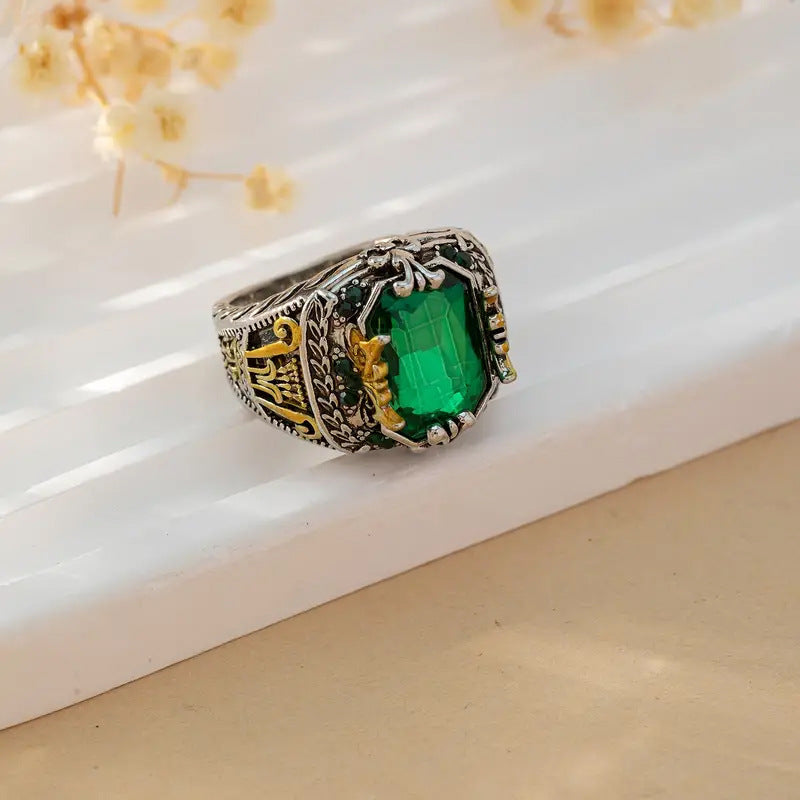 Vanessa™ | Bague Premium Verte