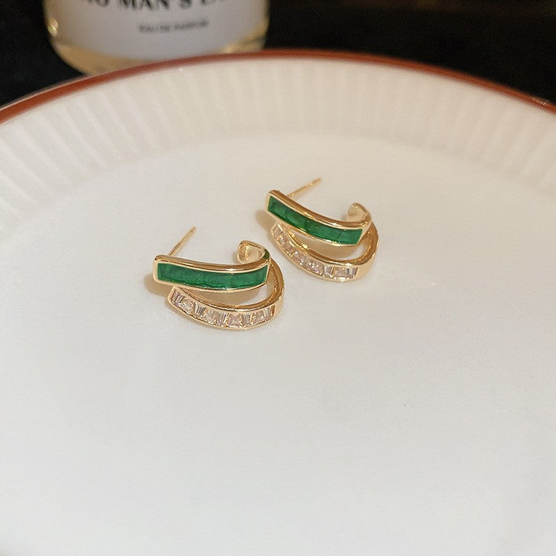 Monique™ | Boucles d'Oreilles Premium Plaqué Or