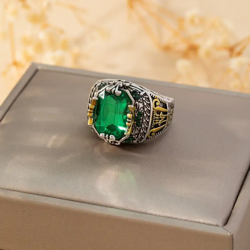 Vanessa™ | Bague Premium Verte