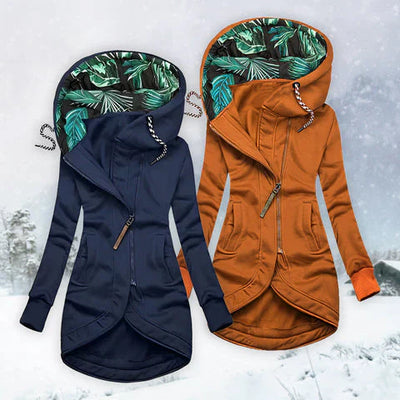 Zélie™ | Veste d'Hiver Élégante et Chaude avec Capuche