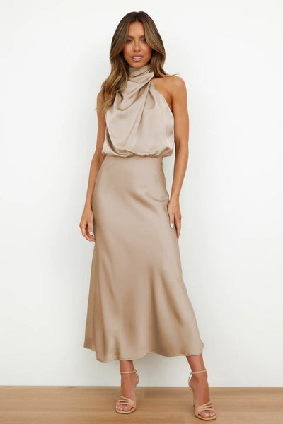 Victoire | Robe longue dos nu