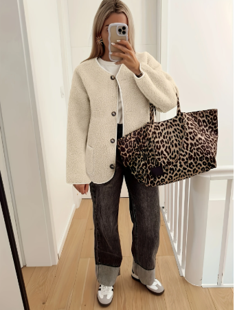 Victoire™ | La veste polaire boutonnée
