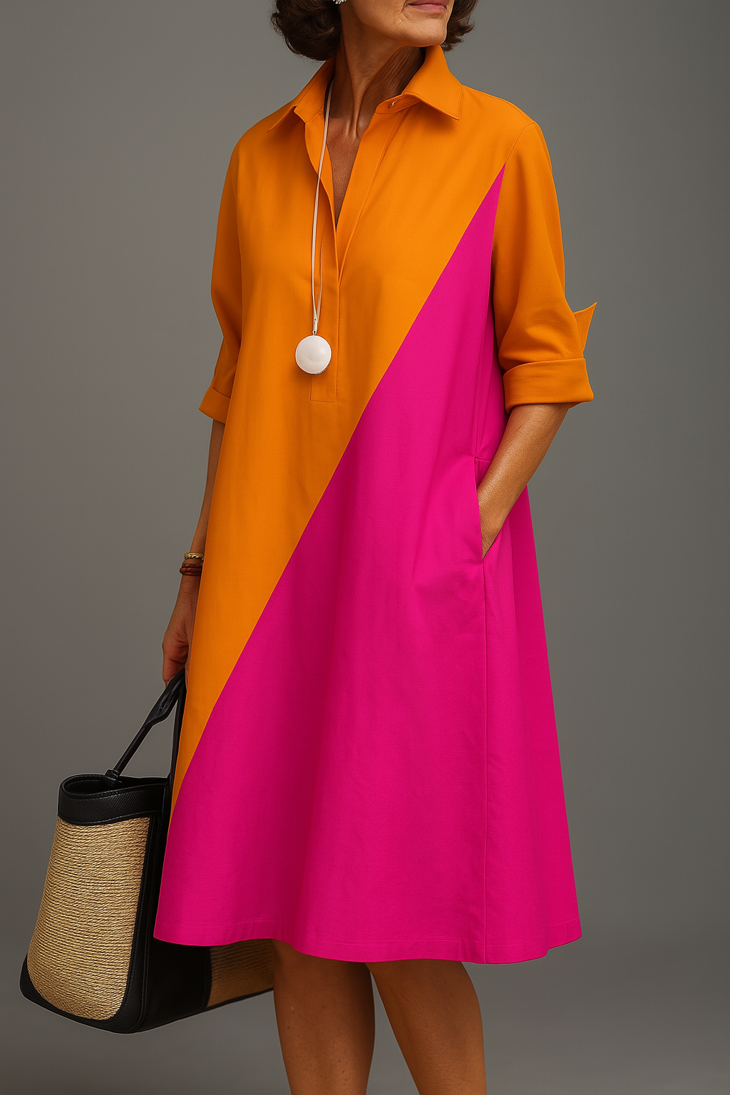 Claire™ | Robe Midi Élégante pour un Raffinement sans Effort