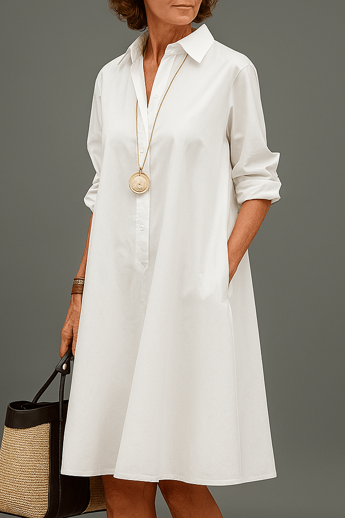 Claire™ | Robe Midi Premium Élégante pour un Style Intemporel