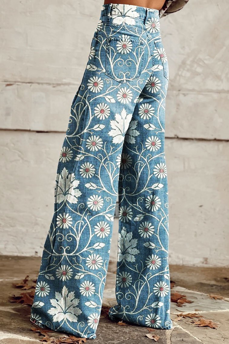 Adeline - Pantalon bohème chic emblématique