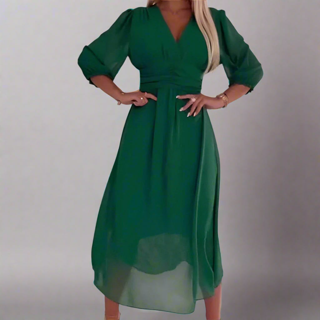 Ninon | Robe portefeuille moulante