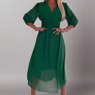 Ninon | Robe portefeuille moulante
