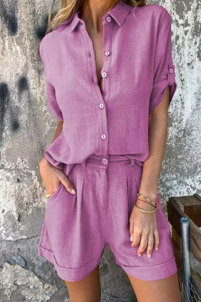 Églantine™ | L'ENSEMBLE EN LIN AÉRÉ