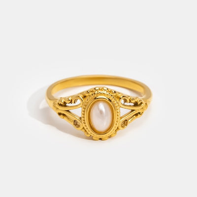 Royal - Bague vintage en perles