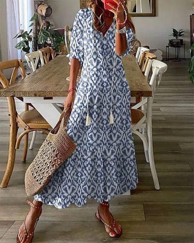 Héloïse™ - Robe bohème couvrant le ventre